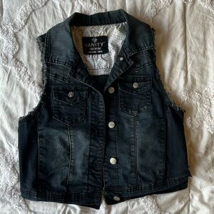 Vanity Jeans Jacket Vest